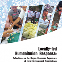 Locally-led Humanitarian Response: Reflections on the Haiyan Response Experience of Local Development Organizations